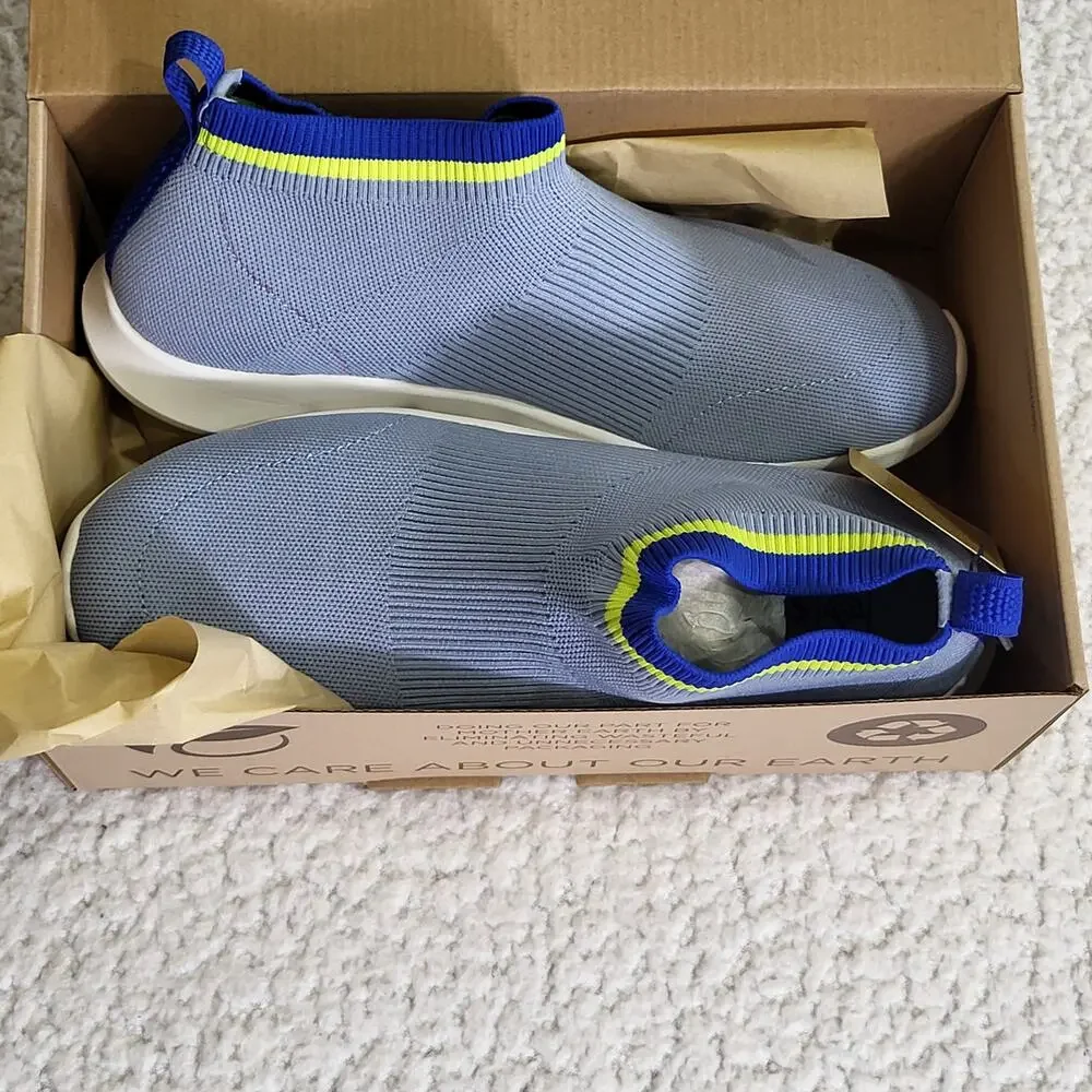 Brand New in Box Spenco Pure Love Slip-On Blue Fog Women's Size 10 B_4